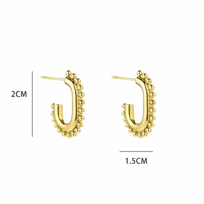 Boho Dotted Earrings - Gold