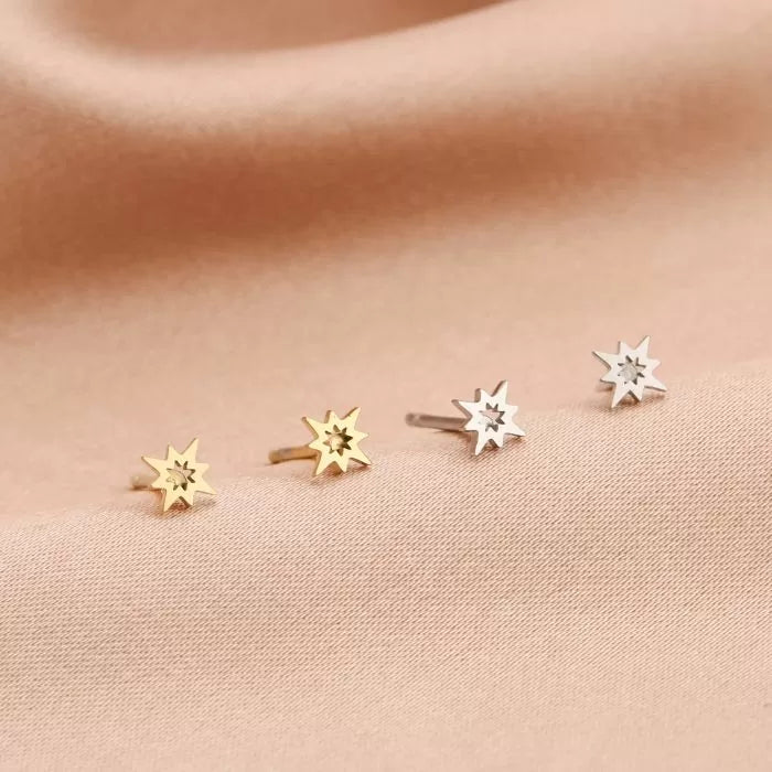 Ear Stud Galaxy - Gold - Sieradenbycelin Sieradenbycelin Sieradenbycelin