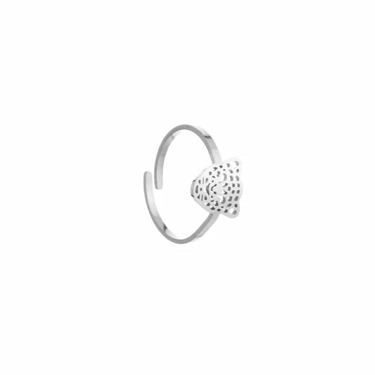 Leopard Ring - Silver