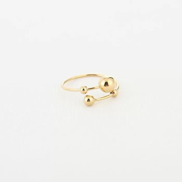 Dotted Art Ring - Gold - Sieradenbycelin Sieradenbycelin Sieradenbycelin