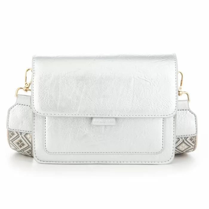 Chloe Marmer Tas - Silver - Sieradenbycelin Sieradenbycelin Sieradenbycelin