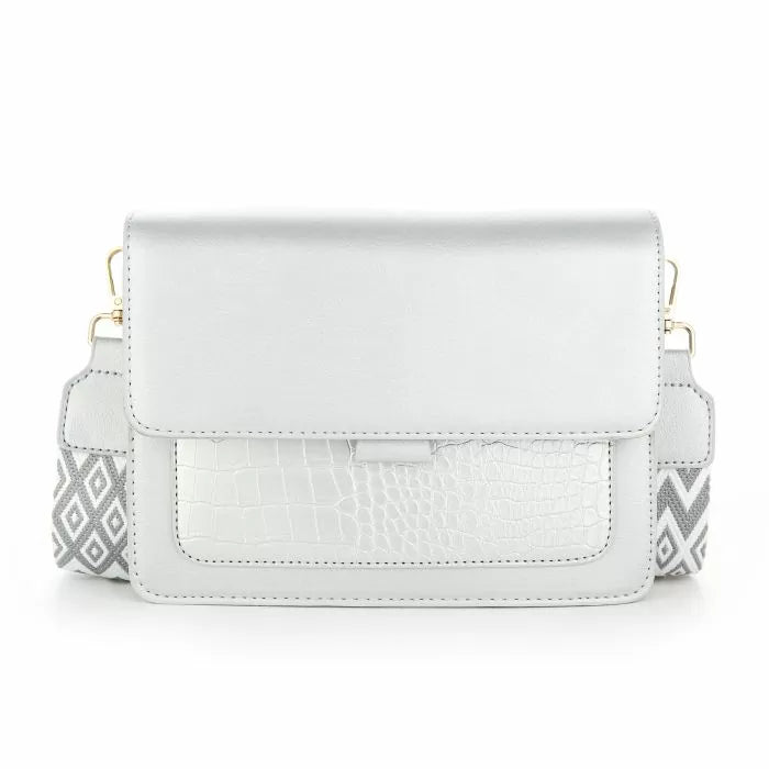 Chloe XL Tas - Zilver - Sieradenbycelin Sieradenbycelin Sieradenbycelin