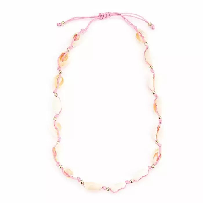 Shell Necklace - Licht Roze