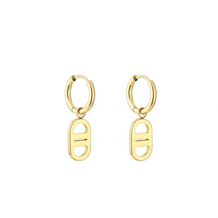 Good Life Earrings - Gold - Sieradenbycelin Sieradenbycelin Sieradenbycelin