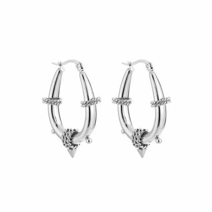 Bali Boho Earrings - Silver