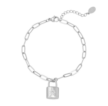 Little Lock Bracelet - Silver