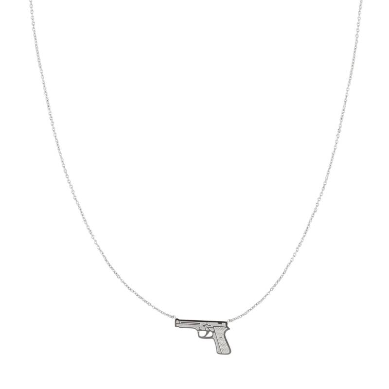 Dress To Kill Necklace - Silver - Sieradenbycelin Sieradenbycelin Sieradenbycelin