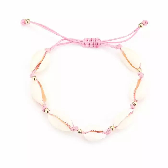 Shell Bracelet - Licht Roze