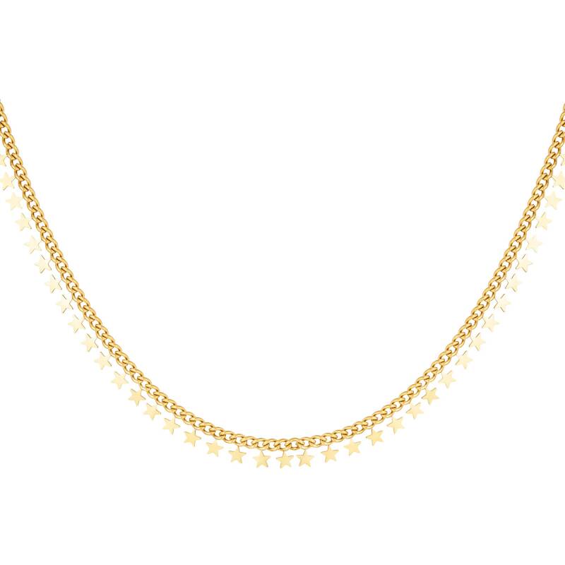 Full Stars Necklace - Gold