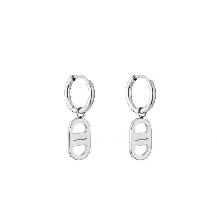 Good Life Earrings - Silver - Sieradenbycelin Sieradenbycelin Sieradenbycelin