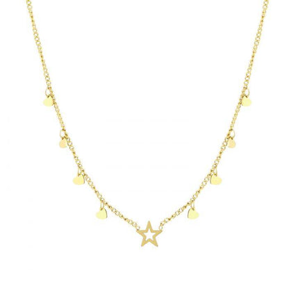 Sparkle Star Necklace - Gold