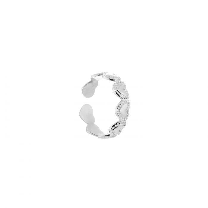 Lot Heart Ring - Silver - Sieradenbycelin Sieradenbycelin Sieradenbycelin