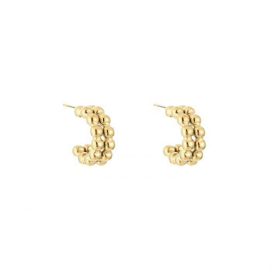 Party Point Earrings - Gold