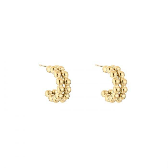 Party Point Earrings - Gold