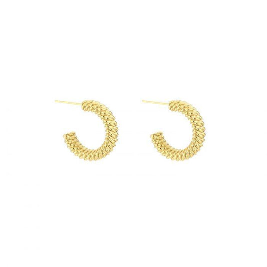 Twizy Earrings - Gold