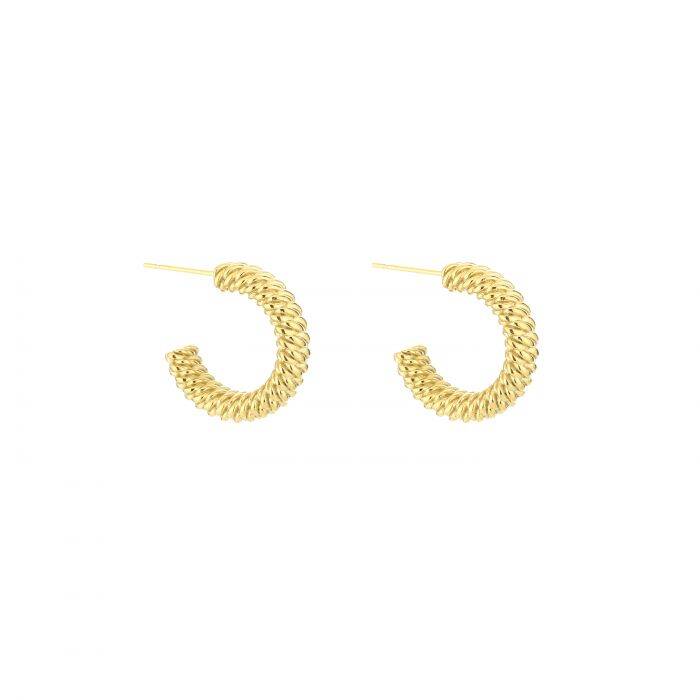 Twizy Earrings - Gold