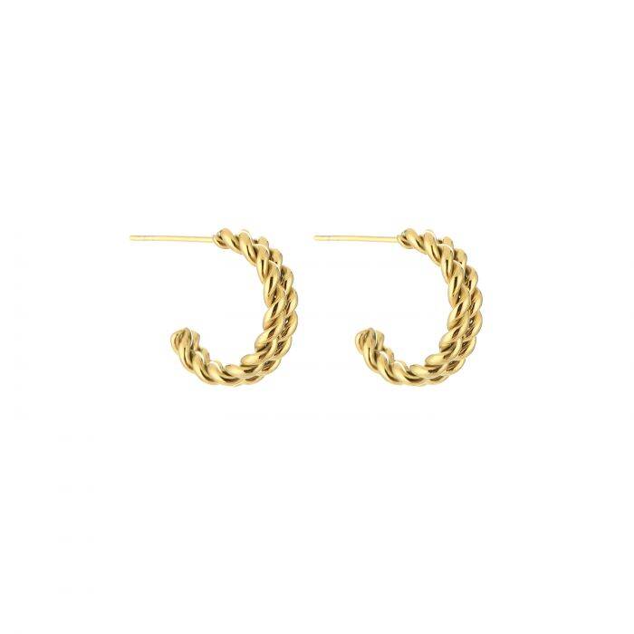 Dot Earrings - Gold - Sieradenbycelin Sieradenbycelin Sieradenbycelin