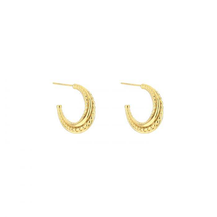 Bali Earrings - Gold - Sieradenbycelin Sieradenbycelin Sieradenbycelin