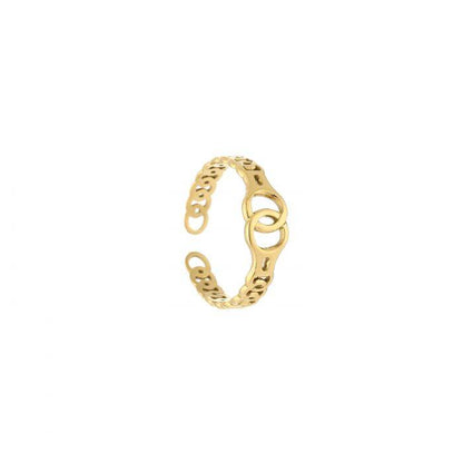 Interwined Ring - Gold