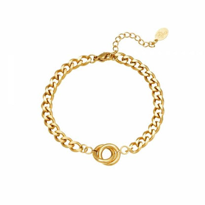 Interwined Bracelet - Gold