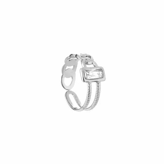Statement Ring - Silver