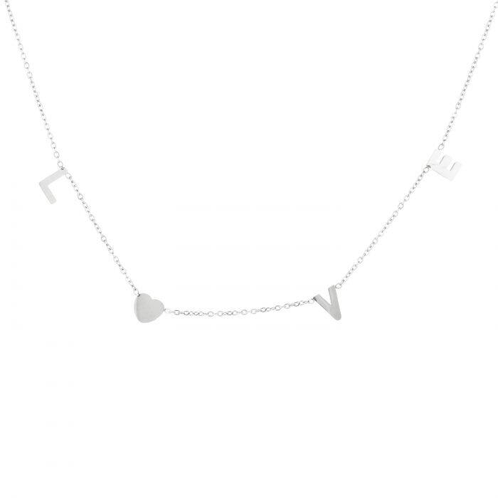 Love Necklace - Silver - Sieradenbycelin Sieradenbycelin Sieradenbycelin