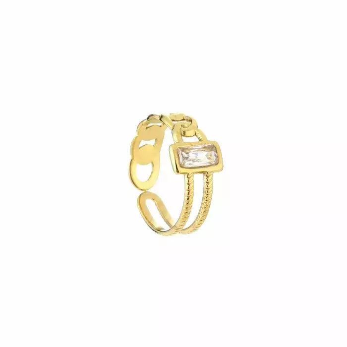 Statement Ring - Gold