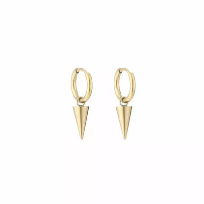 Basic Torch Earrings - Gold
