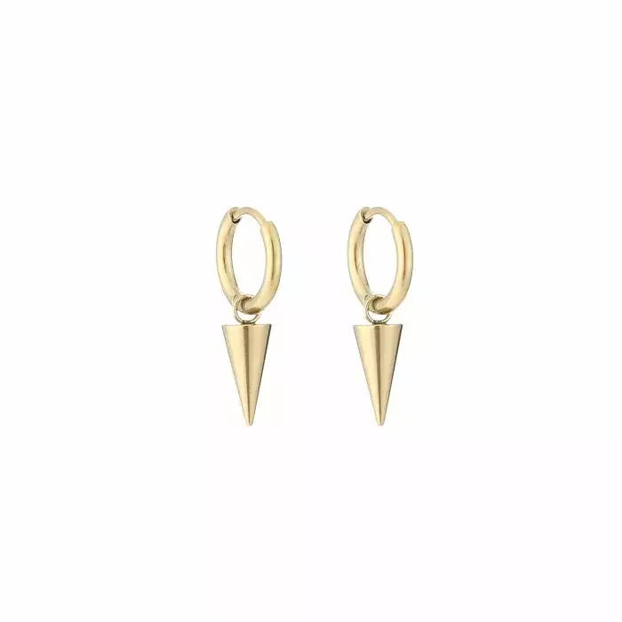 Basic Torch Earrings - Gold - Sieradenbycelin Sieradenbycelin Sieradenbycelin