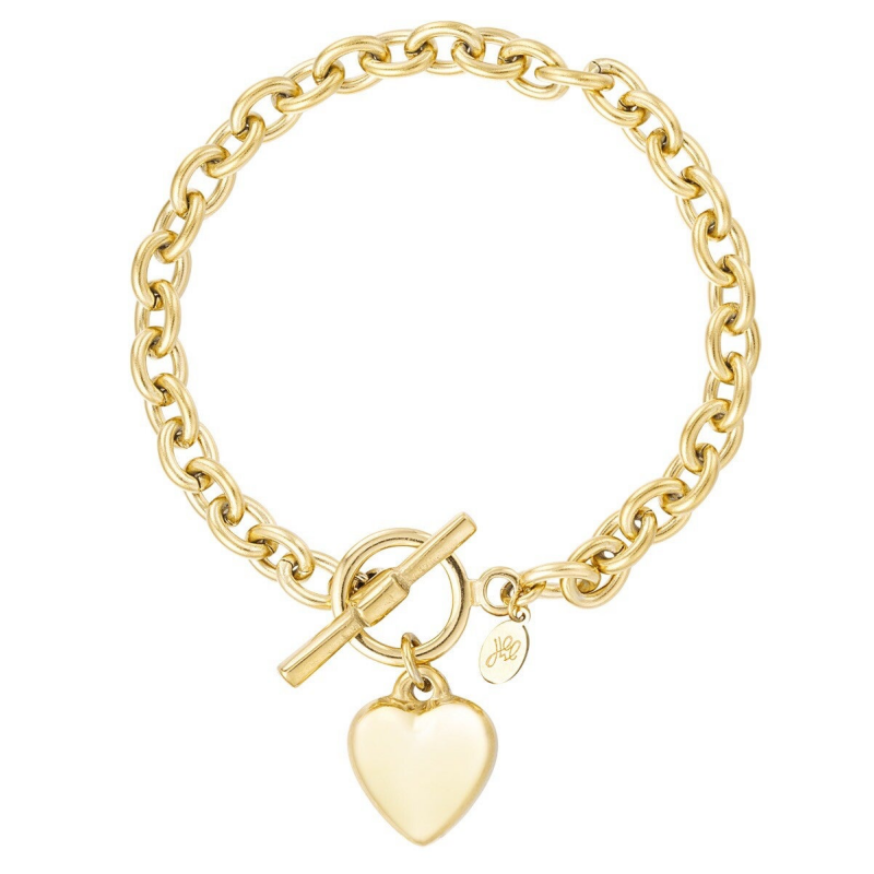 Schakel Love Bracelet - Gold