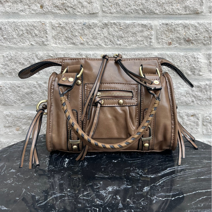 Liv Tas PU Leer - Khaki