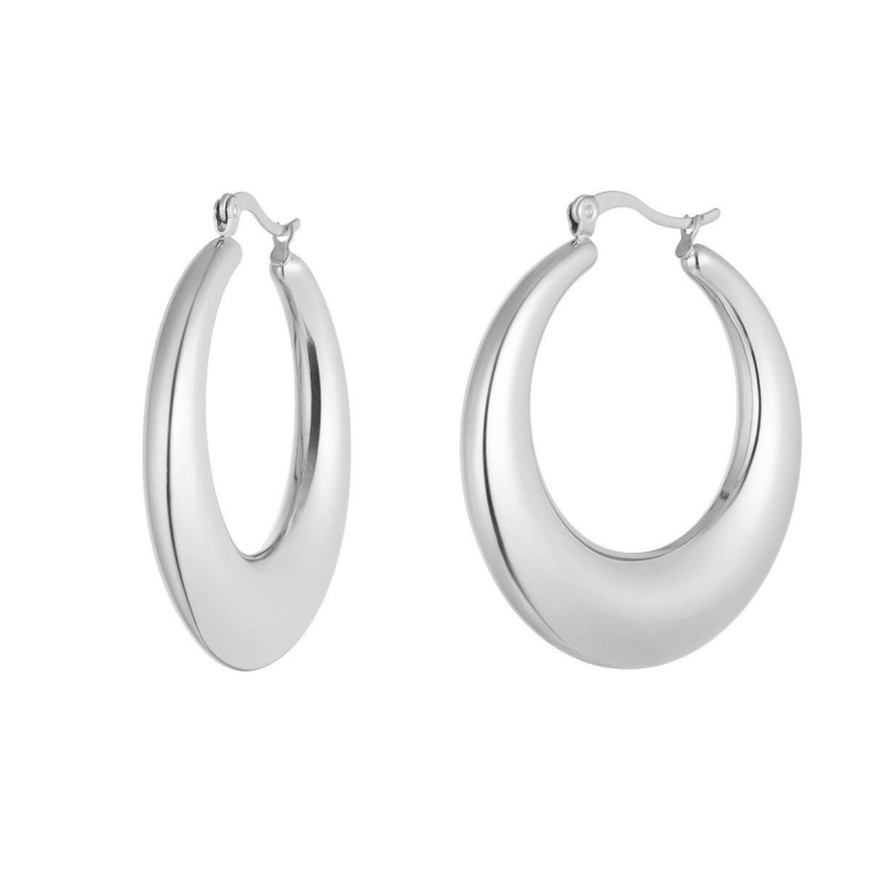 Alana Earrings - Silver - Sieradenbycelin Sieradenbycelin Sieradenbycelin