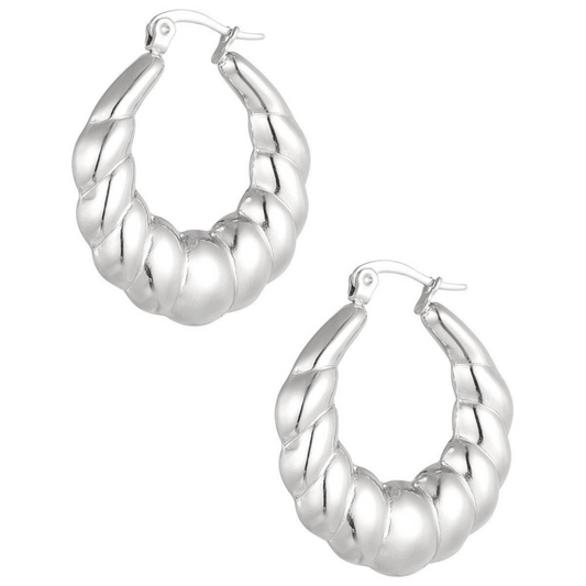 Noelle Earrings - Silver