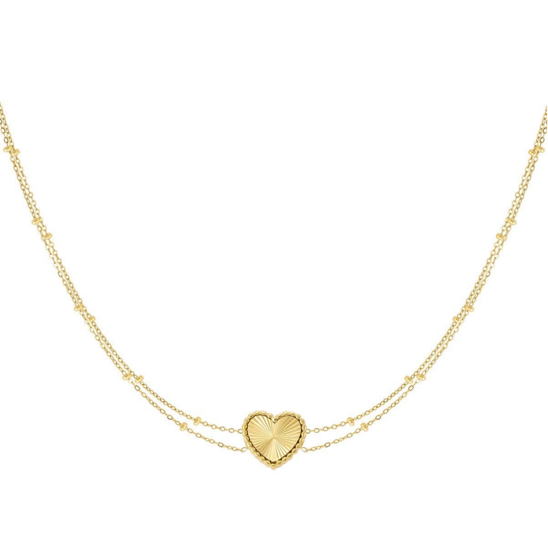 Lianne Heart Necklace - Gold - Sieradenbycelin Sieradenbycelin Sieradenbycelin