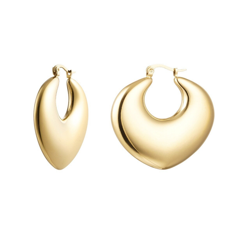 Chicki Earrings - Gold - Sieradenbycelin Sieradenbycelin Sieradenbycelin