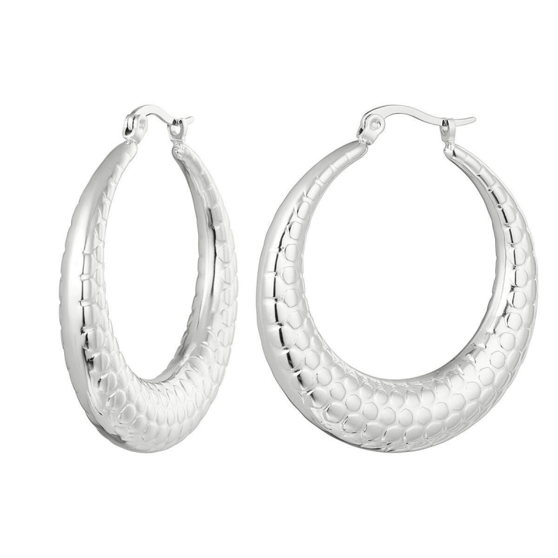 Bubble Earrings - Silver