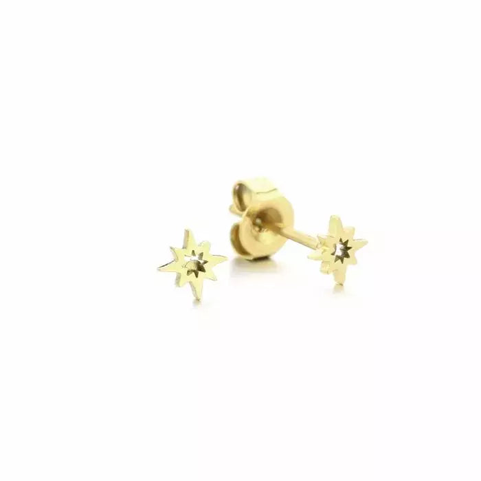 Ear Stud Galaxy - Gold - Sieradenbycelin Sieradenbycelin Sieradenbycelin