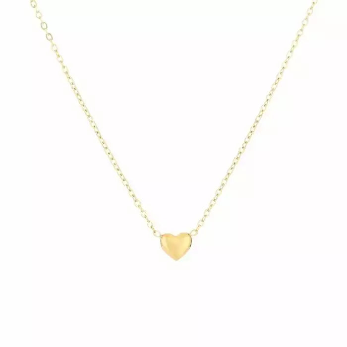 Basic Heart Necklace - Gold - Sieradenbycelin Sieradenbycelin Sieradenbycelin