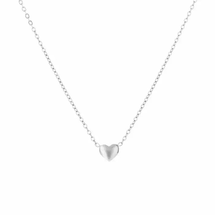 Basic Heart Necklace - Silver - Sieradenbycelin Sieradenbycelin Sieradenbycelin