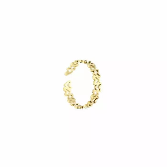 Busy Love Ring - Gold