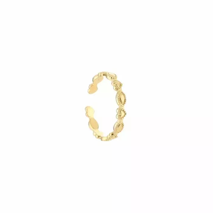 Basic Figure Ring - Gold