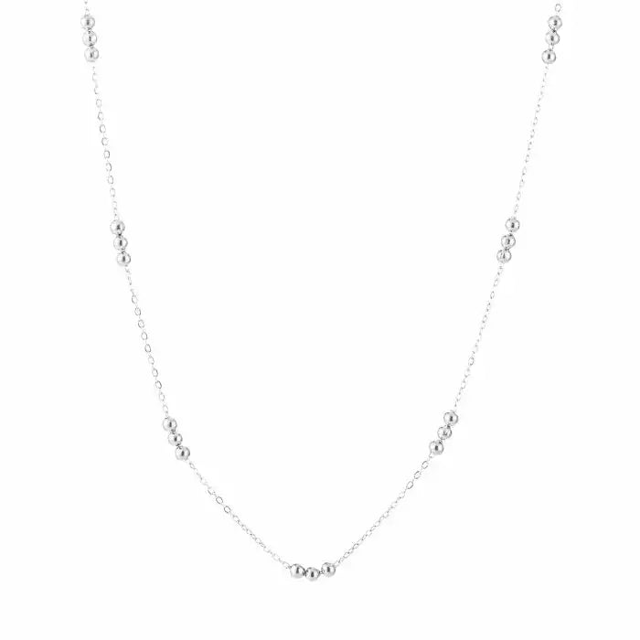 Dots Necklace - Silver - Sieradenbycelin Sieradenbycelin Sieradenbycelin