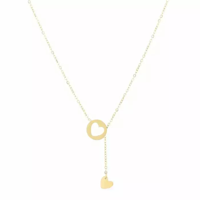 Fall in Love Necklace - Gold - Sieradenbycelin Sieradenbycelin Sieradenbycelin